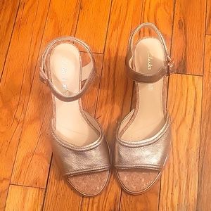 Clark's block heel sandals